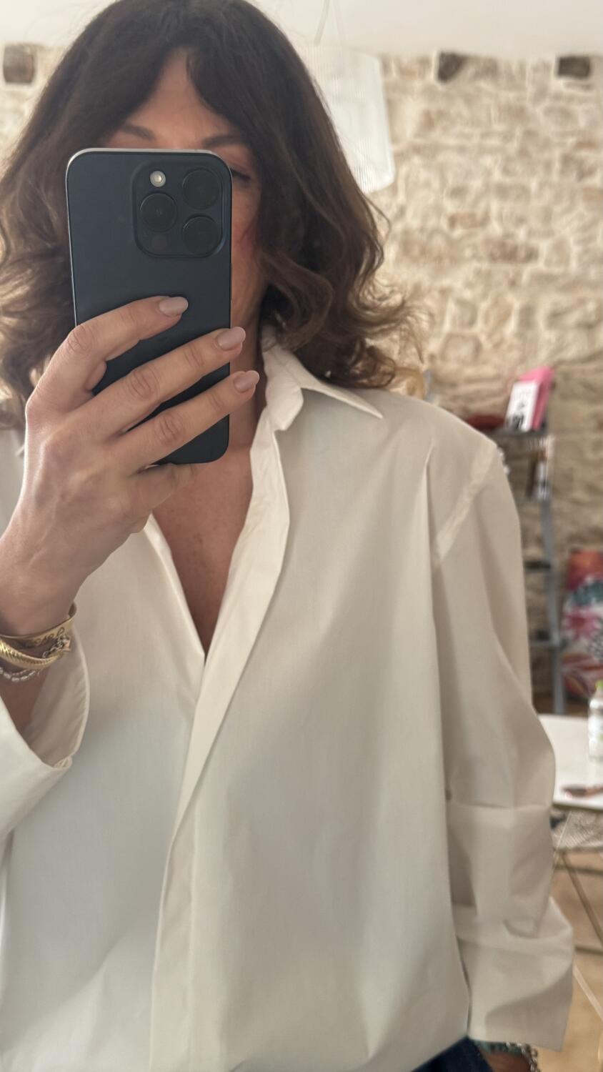 Camicia oversize White