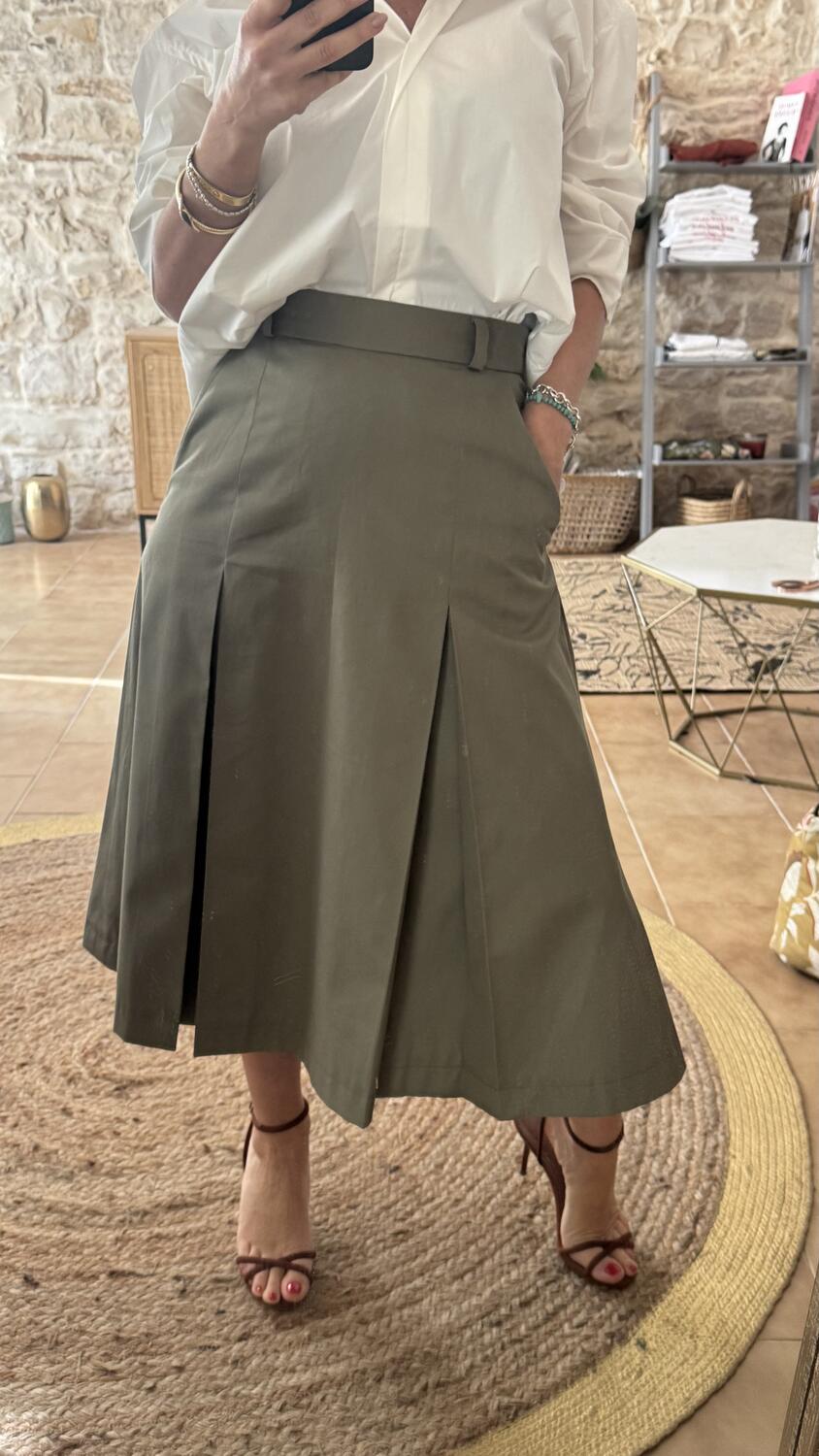 Gonna Timeless verde oliva