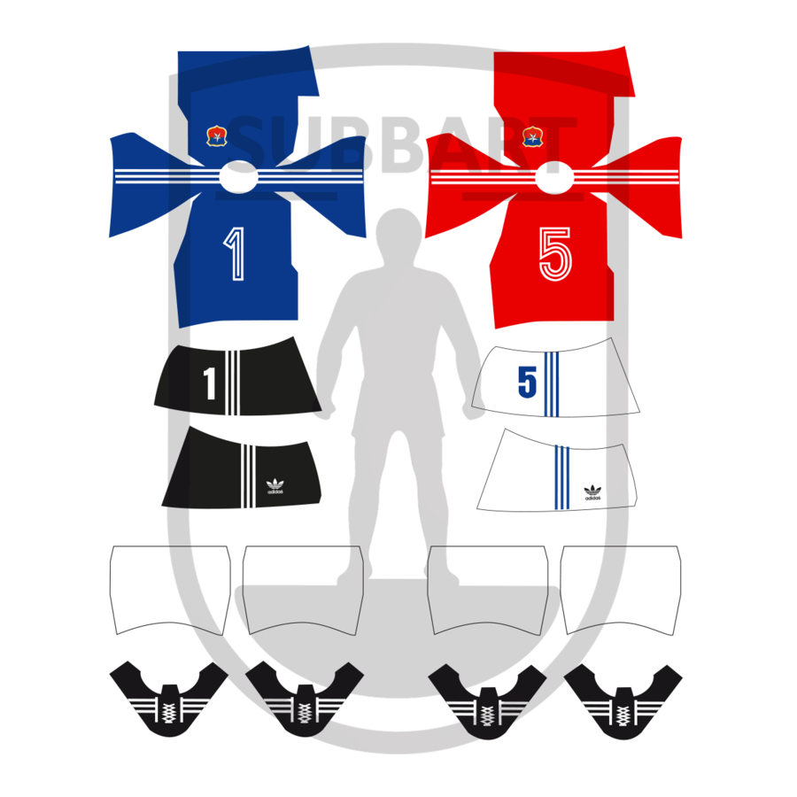 DECALS CILE WORLD CUP 1974