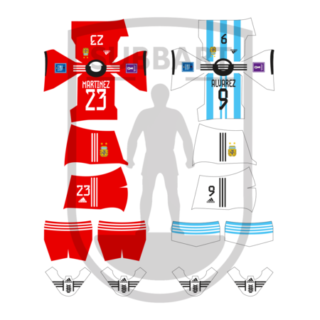 DECALS ARGENTINA 2022 FINALE WORLD CUP