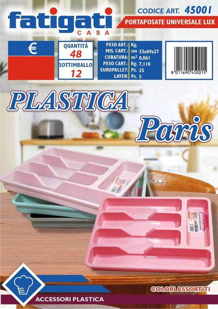 FATIGATI PORTAPOSATE UNIVERSALE LUX
 [Conf.da 12 pezzi]