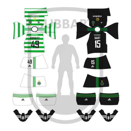 DECALS CELTIC HOME 2021/22