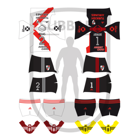 DECALS RIVER PLATE 2020/21
