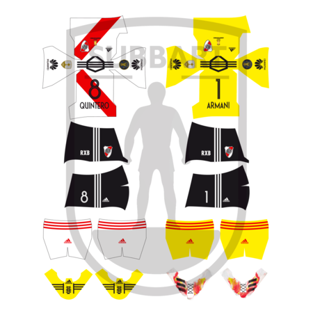 DECALS RIVER PLATE 2018/19