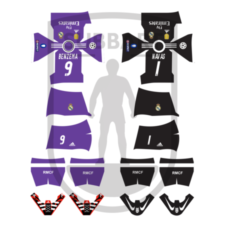 DECALS REAL MADRID 2016/17