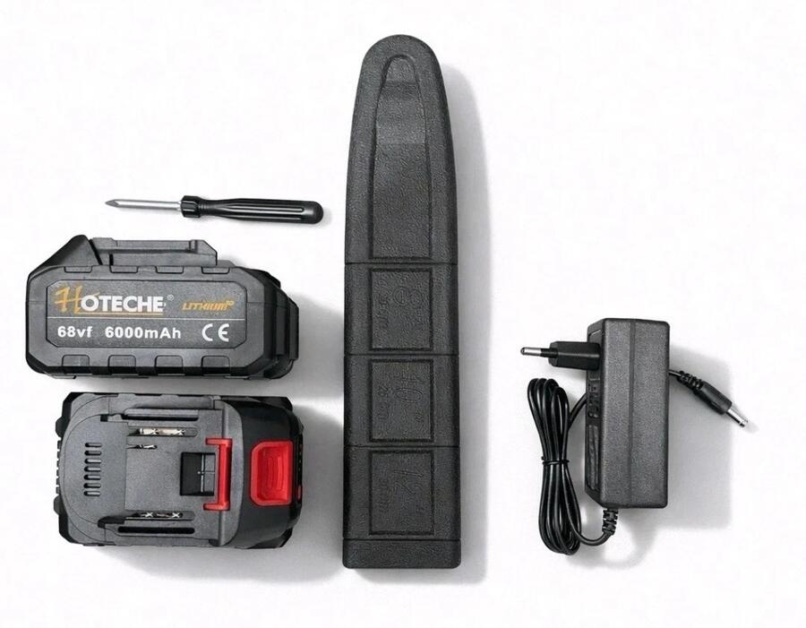 MOTOSEGA ELETTRICA 12" CON 2 BATTERIA 68V ALLUNGABILE TELESCOPICA 1 METRO