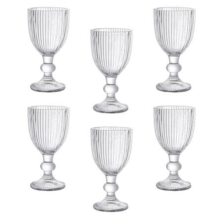 Tognana - Set 6 Bicchierini Shot 60 cc Rib in Vetro – Linea Galassia 