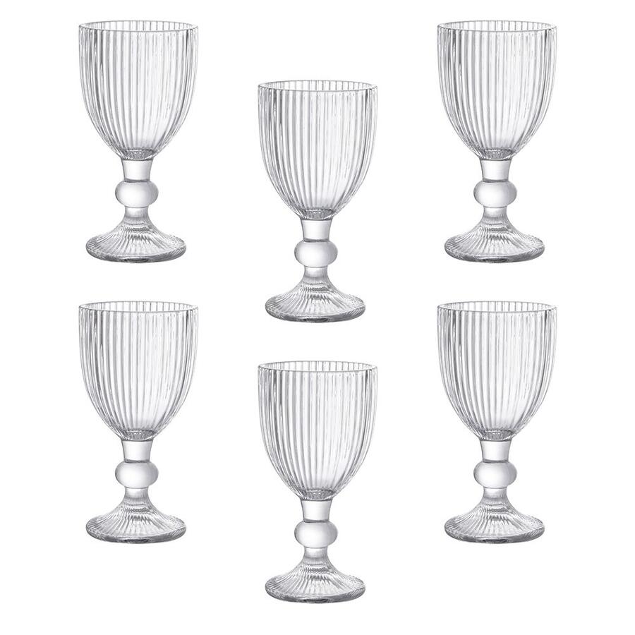 Tognana - Set 6 Bicchierini Shot 60 cc Rib in Vetro – Linea Galassia 