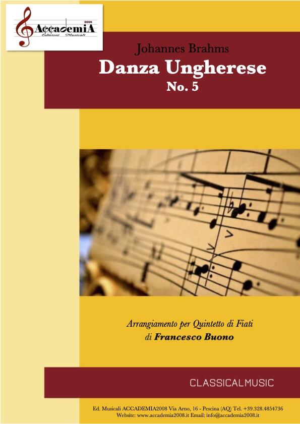 DANZA UNGHERESE N.5 (Quintetto di Fiati) - Francesco Buono / Johannes Brahms