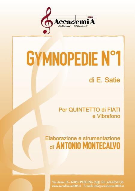 GYMNOPEDIE N°1 (Quintetto di Fiati e Vibrafono) - Antonio Montecalvo / Erik Satie