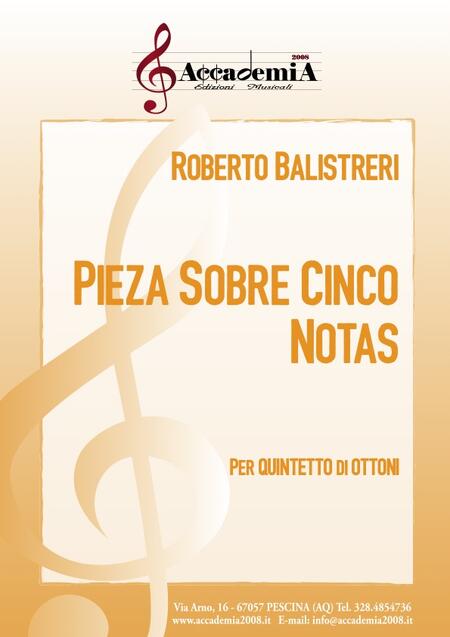 PIEZA SOBRE CINCO NOTAS (Quintetto di Ottoni) - Roberto Balistreri