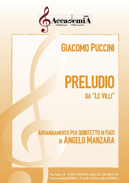 PRELUDIO da "Le Villi" (Quintetto di Fiati) - Angelo Manzara / Giacomo Puccini