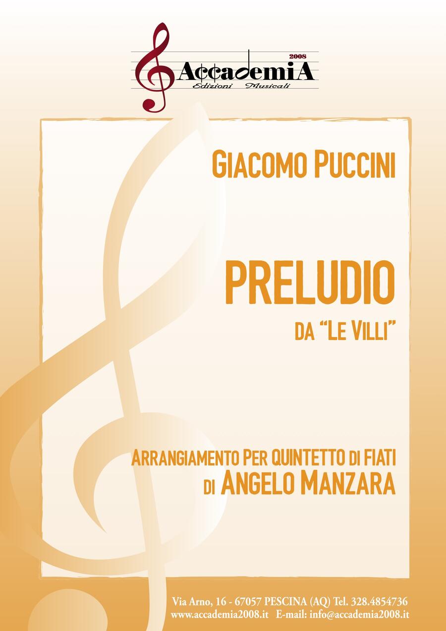 PRELUDIO da "Le Villi" (Quintetto di Fiati) - Angelo Manzara / Giacomo Puccini