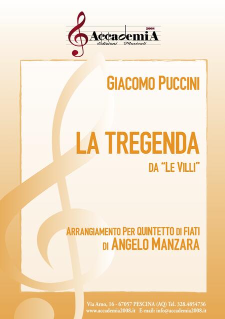 LA TREGENDA da "Le Villi" (Quintetto di Fiati) - Angelo Manzara / Giacomo Puccini