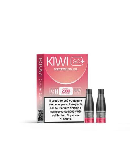 KIWI GO+ CF 2 POD - WATERMELON ICE - BOX 10 PZ