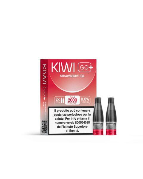 KIWI GO+ CF 2 POD - STRAWBERRY ICE - BOX 10 PZ