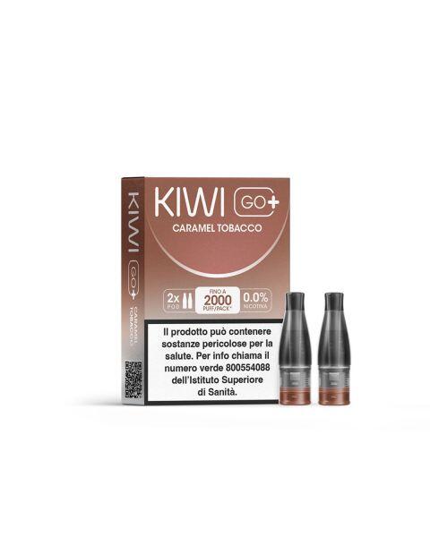 KIWI GO+ CF 2 POD - CARAMEL TOBACCO - BOX 10 PZ