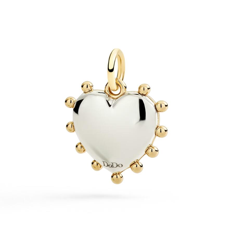 DoDo Ciondolo CUORE CON MALACHITE 