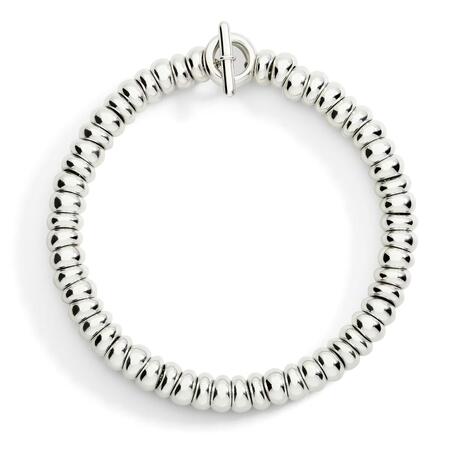 DoDo Bracciale RONDELLE BOLD ARGENTO