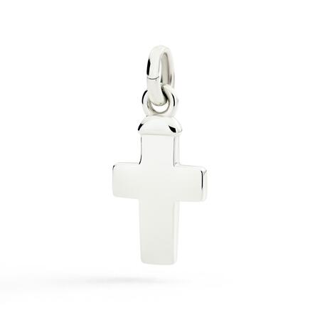 DoDo Ciondolo MAXI CROCE IN ARGENTO 