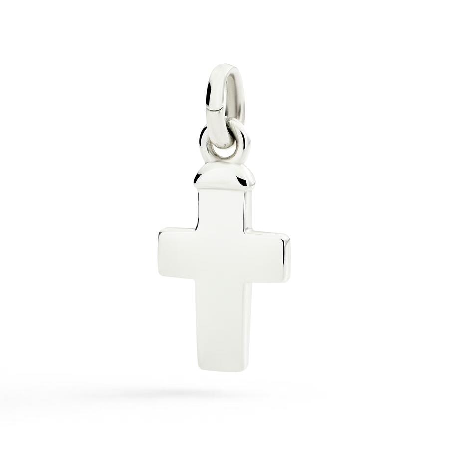 DoDo Ciondolo MAXI CROCE IN ARGENTO 