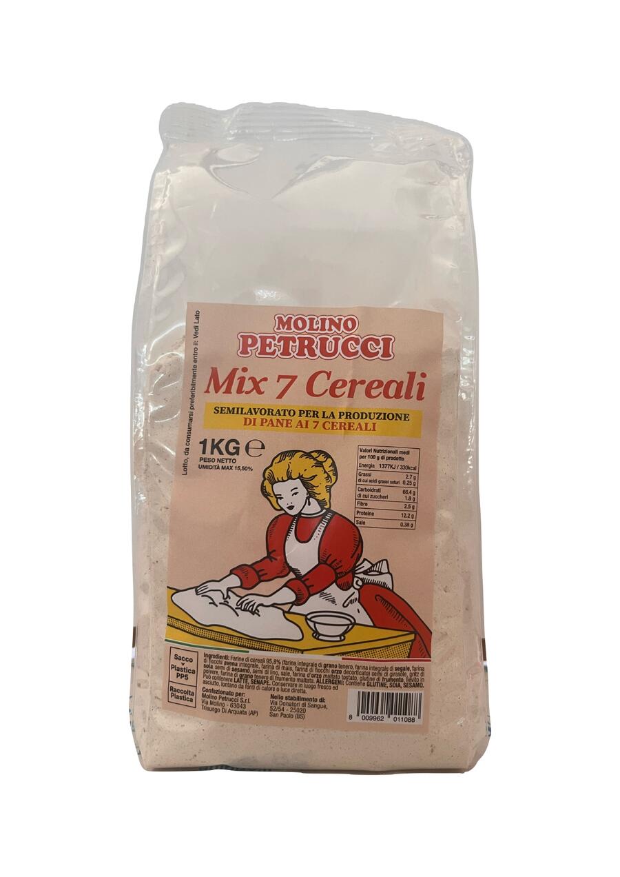 Miscela di farine ai cereali kg.1-5