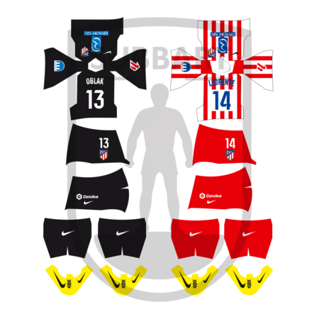 DECALS ATLETICO MADRID 2025/26