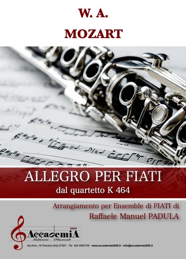 ALLEGRO PER FIATI (Ensemble Miste) - Manuel Padula / Wolfgang Amadeus Mozart