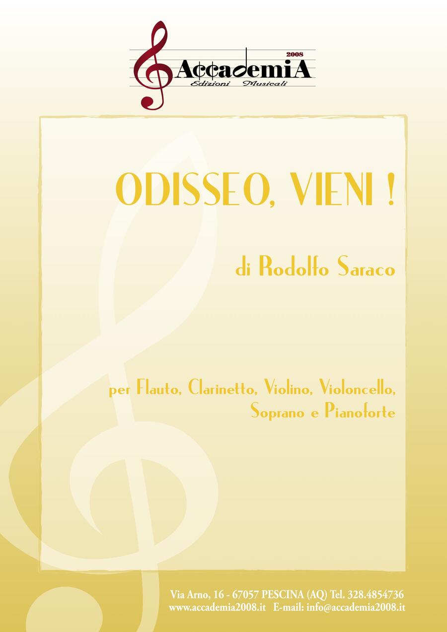 ODISSEO, VIENI ! (Ensemble Miste) - Rodolfo Saraco