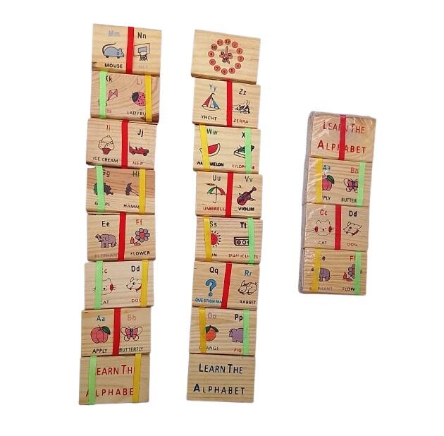 Alfabetiere Magico Jacob's Ladder in Legno – Gioco Educativo Lingua Inglese