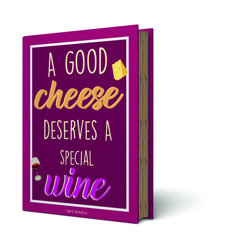 Easy Life - Set 4 Pezzi Vino e Formaggi con Coltello, Affetta Formaggio, Apribottiglie e Tappo