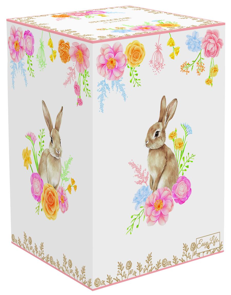 Easy Life - Barattolo in Porcellana Ø11×15 cm Très Jolie con Coperchio – Colour Box