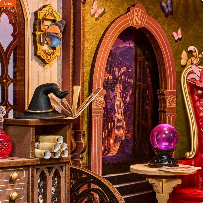 Book Nook Magic Fantasy Corner