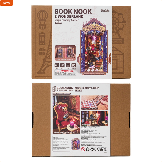 Book Nook Magic Fantasy Corner