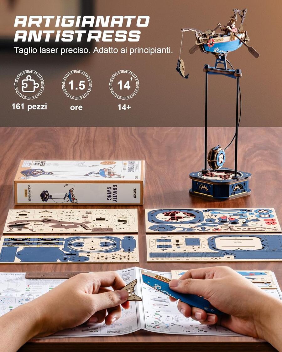 Gravity Swing Ocean Fisher