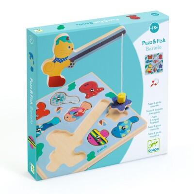 Puzzle in legno Puzz n' Fish Bariolo