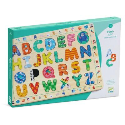 Puzzle alfabeto in legno Puzzle ABC International