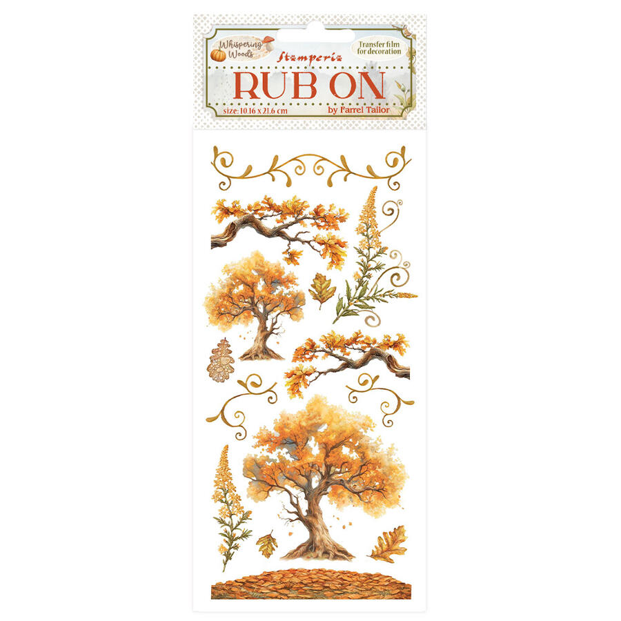 Rub-on Whispering Woods Quercia