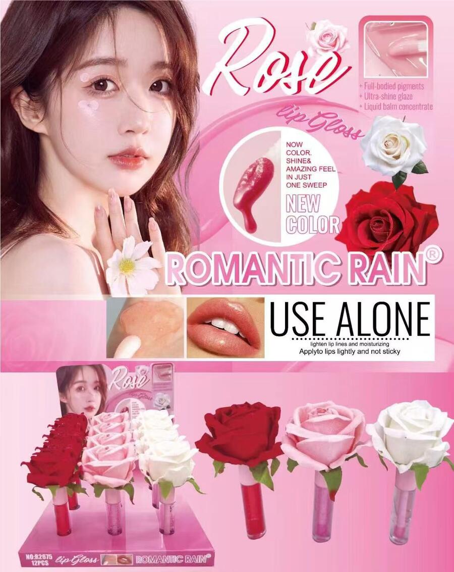 ROMANTIC RAIN LIPGLOSS
 [Conf.da 12 pezzi]