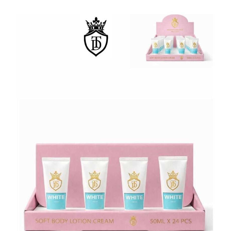 TOM & DARIN  WHITE CREMA CORPO DA 50 ml
 [Conf.da 6/12/24 pezzi]