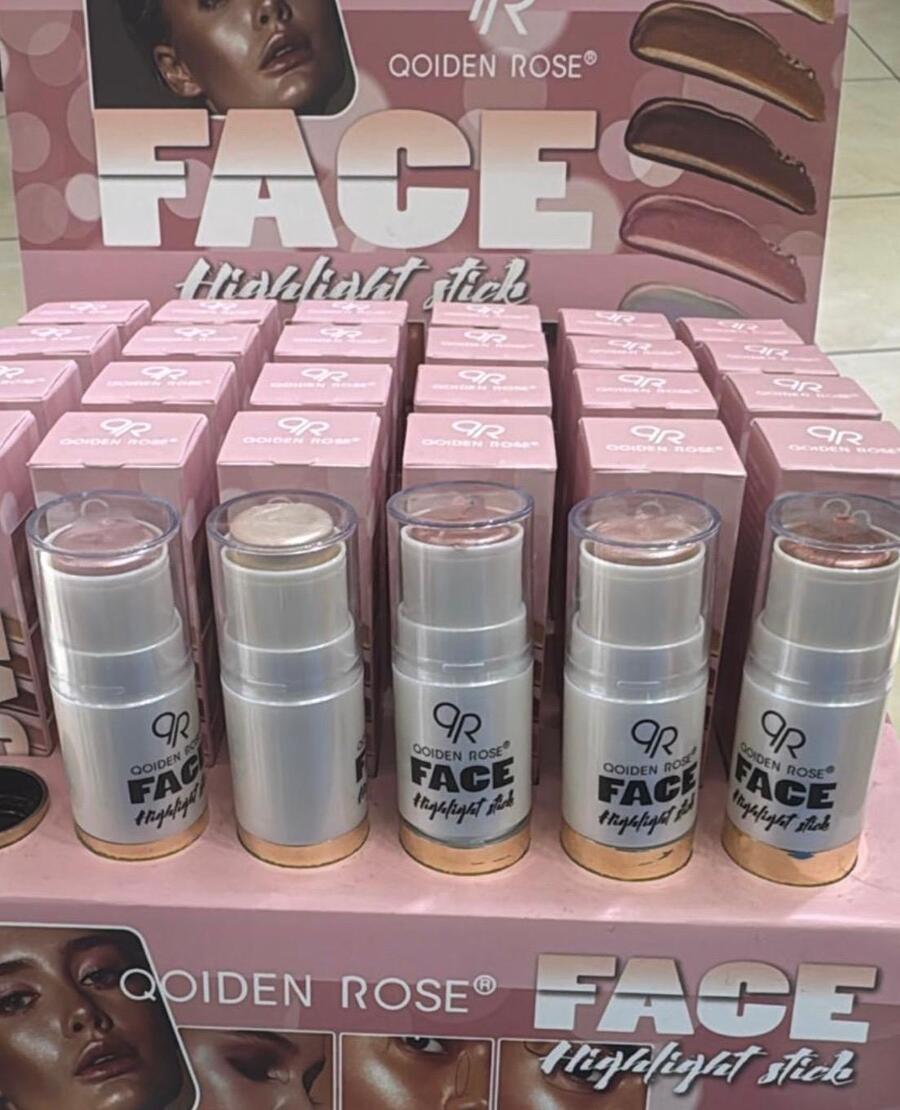 QOIDEN ROSE FACE HIGHLIGHT STICK
 [Conf.da 24 pezzi]