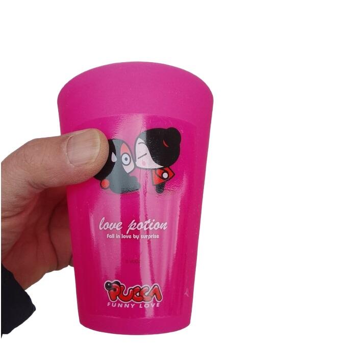 Set 10 Bicchieri Pucca Maxi 500ml + 10 Agitatori Mix Color