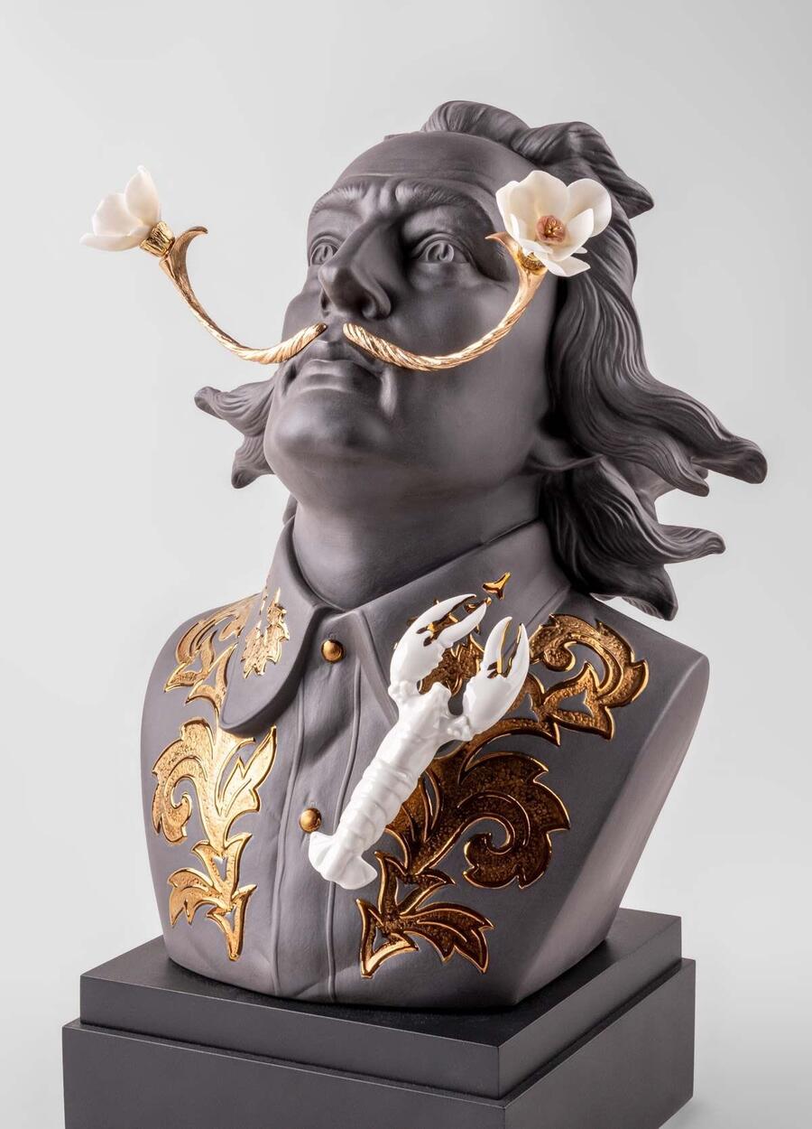 Scultura Lladró “Dalí e il Surrealismo” in Porcellana – Edizione Limitata 250 pz
