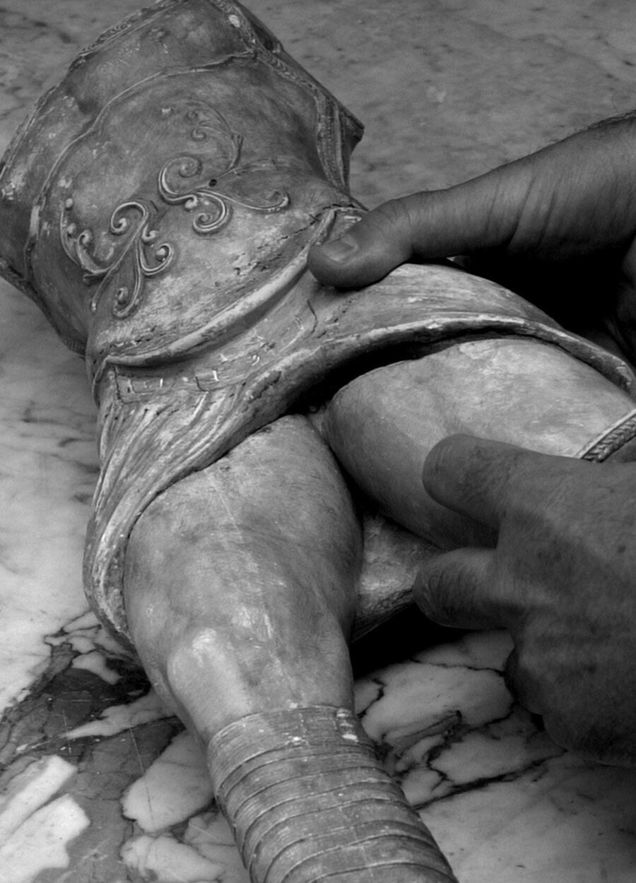 Lladró - Scultura “Gladiatore” – Porcellana Nera Artistica 