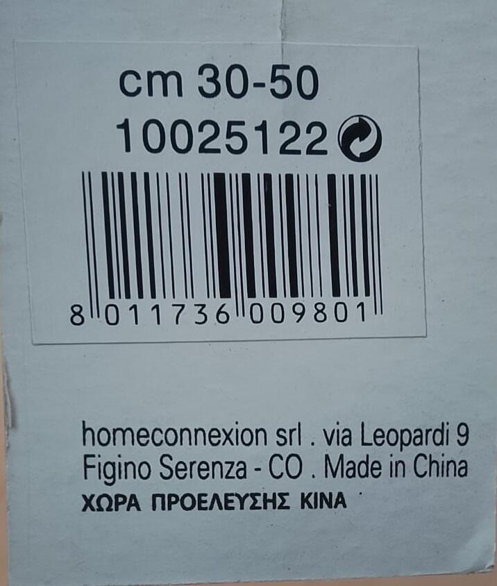 6 Bacchette Tenda Finestra in Ferro Battuto Regolabili 30-50cm - Estensibili