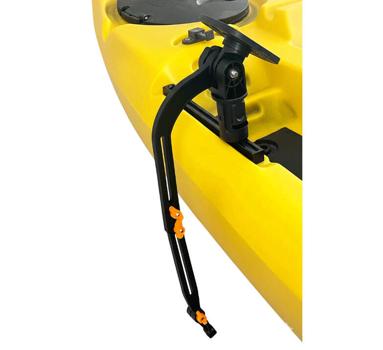 Braccio telescopico con base per montaggio Ecoscandaglio Kayak 