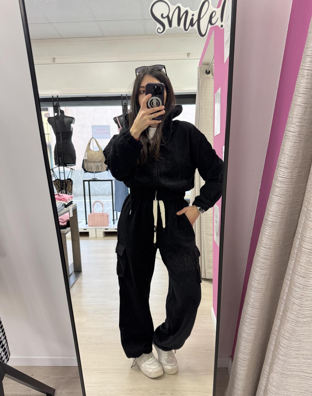 NOVITÀ Completo tuta in misto cotone