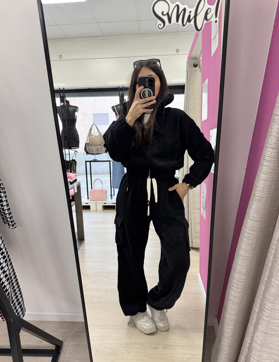 NOVITÀ Completo tuta in misto cotone