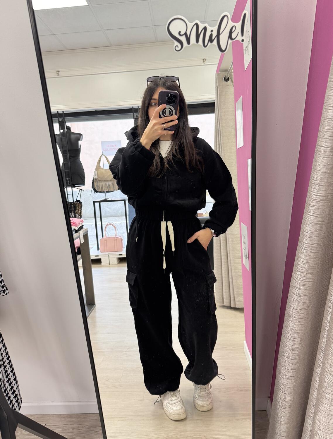 NOVITÀ Completo tuta in misto cotone