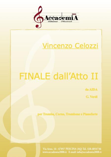 FINALE dall'Atto II "Aida" (Trio di Fiati e Pianoforte) - Vincenzo Celozzi / Giuseppe Verdi